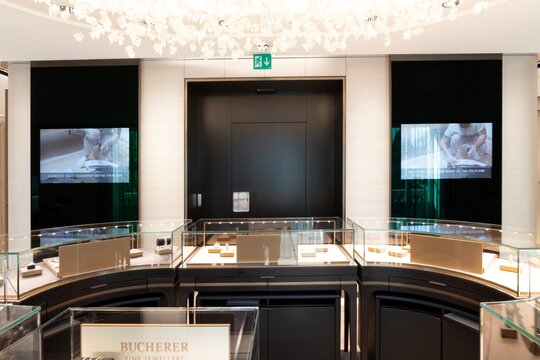 Bucherer Genf - Umbau einer Edelboutique an bester Lage